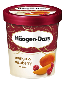 Häagen-Dazs Mango & Raspberry